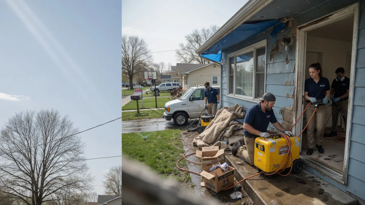 Basement Flood Cleanup in Roberts, ID near me